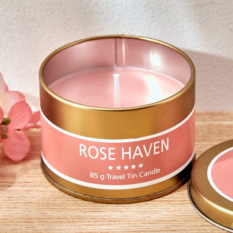 Blooming Rose & Jasmine Mini Tin Candle